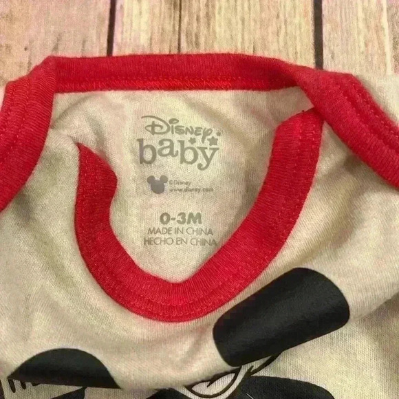 TWIN BUNDLE! Mikey Mouse set with bib | 0-3 Month - Picture 8 of 8